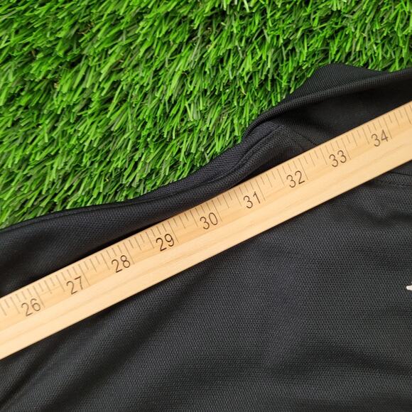 NIKE Jordan Jumpman Track Jacket Large 25x27 Baggy Black Red - Picture 3 of 16